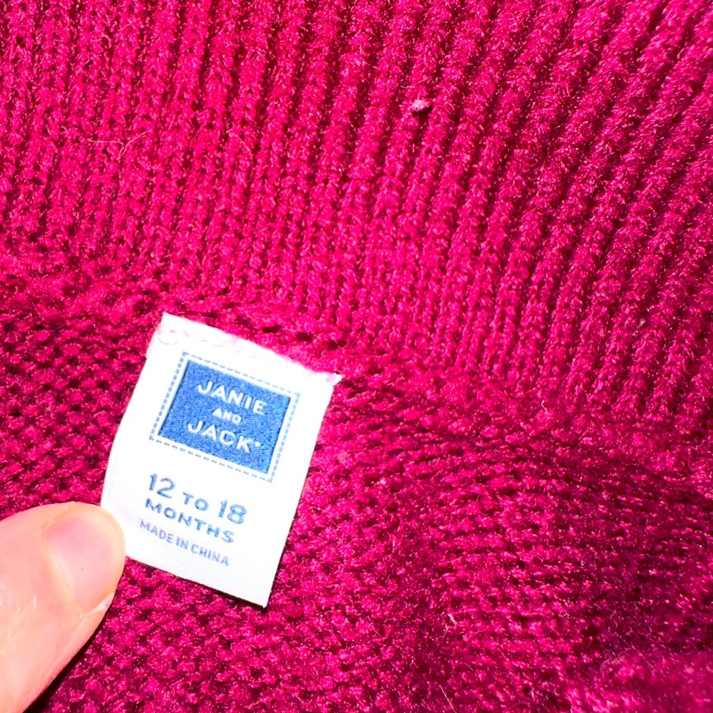 Janie and jack Sweater